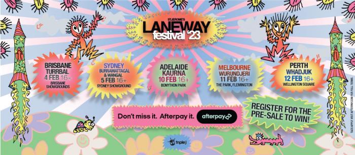 St Jerome's Laneway Festival 2023 - Brisbane