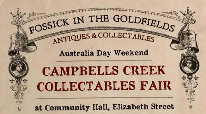 Campbells Creek Collectables Fair 2022