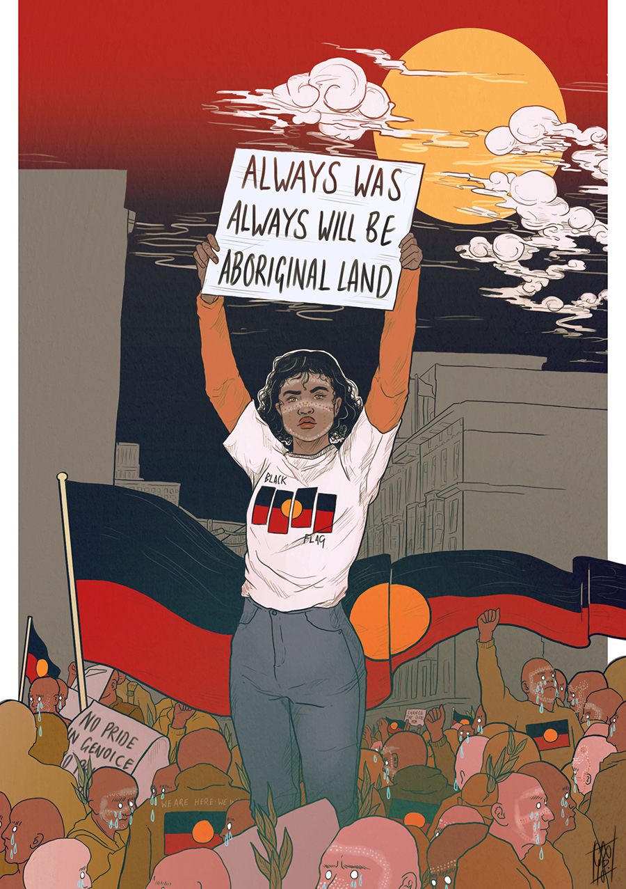 Charlotte Allingham: Always was, always will be Aboriginal land
