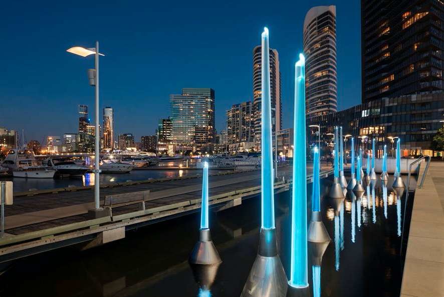 Light Buoys | Docklands Sculpture