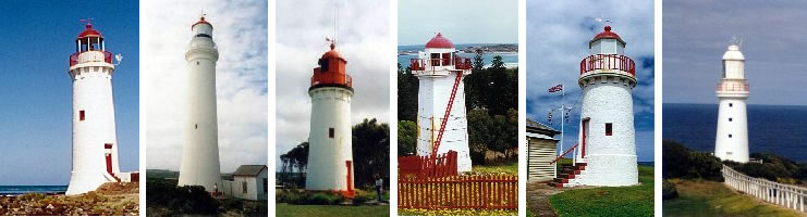 Lighthouses in Victoria