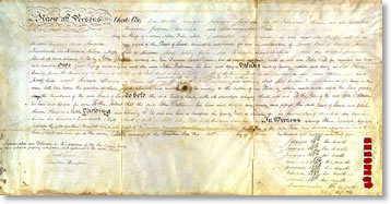 Batman's Treaty of Melbourne - 1835