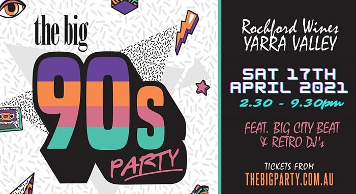 Rochford Wines Big 90's Party